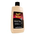Meguiar's Professional Cleaner Wax M0616 - Swirl and Scratch Remover, Car Polish, and Car Wax in One Liquid - One-Step for Professional Detailing, 16 Oz (Packaging May Vary)