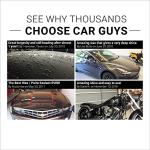 CAR GUYS Liquid Wax | Advanced Car Wax | Superior Protection with a Carnauba Shine | For all Paint Colors and Excellent Black | 8 Oz Kit
