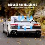 VEVOR GT Wing Car Spoiler, 43.3 inch Universal Spoiler with Single Deck, Adjustable Lightweight Aluminum, Car Rear Spoiler Wing, Racing Spoiler BGW/JDM Drift Black