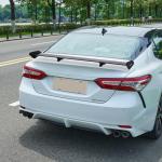 VEVOR GT Wing Car Spoiler, 43.3 inch Universal Spoiler with Single Deck, Adjustable Lightweight Aluminum, Car Rear Spoiler Wing, Racing Spoiler BGW/JDM Drift Black