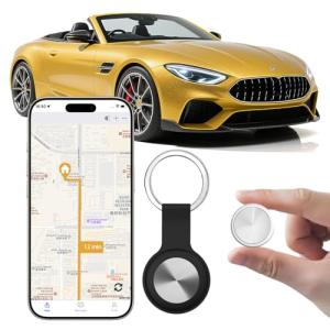GPS Tracker for Vehicles, Mini GPS Tracker, Global Real-Time Positioning System for Cars, Pets, Children and Seniors. Compatible with Android and iOS. No Subscription/No Monthly Fee/No SIM Card
