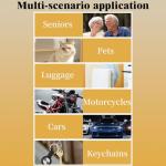 GPS Tracker for Vehicles, Mini GPS Tracker, Global Real-Time Positioning System for Cars, Pets, Children and Seniors. Compatible with Android and iOS. No Subscription/No Monthly Fee/No SIM Card