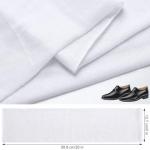 Hillsuren 30 Pcs 100% Cotton Shoe Polish Cloth for Leather, Polish Fabric for Buffing Boots and Leather Products, Cleaning Cloth for Furniture and Car 20 Inch x 5 Inch