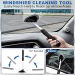 Viewsun Windshield Cleaner Tool, 13Pcs Car Interior Cleaning Kit, Car Detailing Kit Interior Cleaner, Car Detailing Brushes, Car Cleaning Gel, Inside Cleaning Supplies Accessories for Women Men