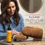 Leather Honey Suede Cleaner: Non-Toxic Suede & Nubuck Care, Made in the USA Since 1968. Clean and Restore Suede & Nubuck Shoes, Boots, Jackets, Uggs, Bags, Purses and More. Safe for Any Color & White