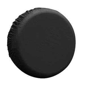 uxcell Universal 190T Polyester Spare Tire Cover for Jeep Trailer RV SUV Truck Wheel Fit Overall Wheel Diameter 16 Inch Black