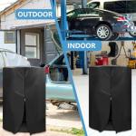 Tire Covers for Storage, Durable Tire Storage Bag Waterproof Tire Dust Protective Cover with Zipper and Storage Bag, Outdoor Indoor Tire Storage(Holding 4 Tires Within 32 Inch Diameter)