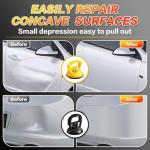 Car Dent Puller 3 Pack Dent Puller Powerful Car Dent Removal Kit Suction Cup Dent Puller for Car Dent Repair Dent Remover Tool for Car Body,Tiles Lifting,Objects Moving,Screen (Yellow+Black)