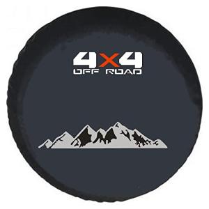 Tribones for Jeep Wrangler, Ford Bronco, Land Rover, Hummer H3/5.3L, Toyota SUVs Spare Tire Cover, Spare Wheel Cover, Tire Cover Protector (XL, 265/75R16, 275/75R17, 33x12.50R15LT)