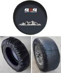 Tribones for Jeep Wrangler, Ford Bronco, Land Rover, Hummer H3/5.3L, Toyota SUVs Spare Tire Cover, Spare Wheel Cover, Tire Cover Protector (XL, 265/75R16, 275/75R17, 33x12.50R15LT)