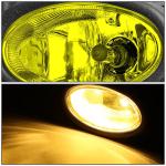 DNA MOTORING FL-ZTL-119-AM Front Bumper Fog Light Driver & Passenger Side Enhance visibility [Compatible with 06-08 Civic 2-Door Coupe]