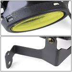 DNA MOTORING FL-ZTL-119-AM Front Bumper Fog Light Driver & Passenger Side Enhance visibility [Compatible with 06-08 Civic 2-Door Coupe]