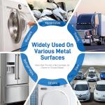 97pcs Dent Puller Kit, Car Dent Puller for Dent Removal, Paintless Dent Removal Kit with Golden Lifter, Bridge Puller, Slide Hammer T-Bar, Dent Remover Tool for Car Refrigerator Door Ding Repair