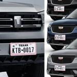 2 Pack Bling License Plate Frames Premium Sparkly License Plate Frame for Women Durable Pink Bling Car Accessories