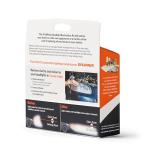 SYLVANIA - Headlight Restoration Kit - 3 Easy Steps to Restore Sun Damaged Headlights with Exclusive UV Block Clear Coat, Light Output and Beam Pattern Restored, Long Lasting Headlight Restorer Kit