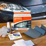 SYLVANIA - Headlight Restoration Kit - 3 Easy Steps to Restore Sun Damaged Headlights with Exclusive UV Block Clear Coat, Light Output and Beam Pattern Restored, Long Lasting Headlight Restorer Kit