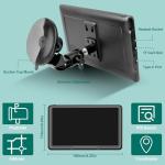 9 Inch GPS Navigator for Car with Lastest 2025 Map, Free Lifetime Update, Car GPS Navigation System for Truck Commercial Drivers, Support ZIP&POI Search, Voice Guidance, Speedcam Speedlimit Alerts, FM