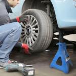 3 Ton (6,000 LBs) Automotive Jack Stands,Heavy Duty Steel Car Lifting Stand for Garages,Repair Shops,Adjustable Height 11.4"-16.8",1 Pair