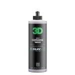 3D GLW Series Ceramic Wax – SiO2 Infused Car Wax for Ultimate Gloss, Hydrophobic Protection & Easy Application | Ultra Slick Shine | Made in USA 16 oz