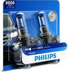 Philips Automotive Lighting 9006 Vision Upgrade Automotive Replacement Headlight Bulb, Fits Select High Beam, Low Beam, or Fog Positions (Pack of 2)