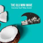 ulu Lagoon Hanging Car Air Freshener | Tropical Beach Coconut Surf Wax Scent Mini Wave | Long Lasting Car Freshener, Closet and Beyond | Made In USA | 3 Pack (White Palms)