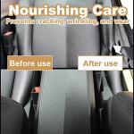 Air Jungles 3in1 Leather Cleaner Wipes 70 Count, Extra Large 8" x 10" Size, Clean Condition Protect Wipes for Vinyl and Leather Apparel Furniture Auto Car Interior Shoes Boots Bags