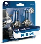 Philips Automotive Lighting H7 Vision Upgrade Automotive Replacement Headlight Bulb, Fits Select High Beam, Low Beam, or Fog Positions (Pack of 2)