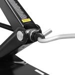 BIG RED AT10152BR Torin Steel Scissor Lift Jack Car Kit, 1.5 Ton (3,000 lb) Capacity, Black