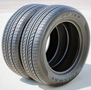 Set of 2 (TWO) Fullway PC369 All-Season Passenger Car Performance Radial Tires-215/55R18 215/55/18 215/55-18 95V Load Range SL 4-Ply BSW Black Side Wall UTQG 380AA