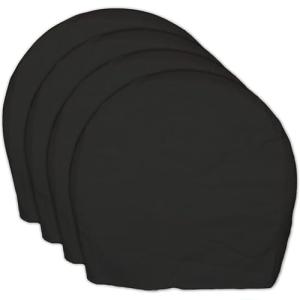 Rv Trailer Wheel Tire Covers Set of 4 Truck,SUV,Motorhome,Car,Camper Fits 36-39 in Diameter Water Resistant Dustproof Sun Snow Spare Tire Covers Wheel for Painting (Diameter 36-39in)