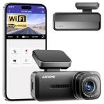 Azdome M200 Mini Dash Cam WiFi Dashcam, 1080P Front Dash Camera for Cars, Hidden Car Camera with 24H Parking Mode G-Sensor Night Vision, AZDOME APP, Loop Recording, Support 128GB Max, Easy to Install
