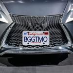 BGGTMO License Plate Bracket Holder- Front License Plate Mounting Kit, Universal Bumper Car Tag Frame Mount Adapter with Stainless Steel Screw Cap, Cable Ties