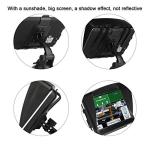 LONGRUF GPS Navigation for Car, Latest 2025 Map 7 inch Touch Screen Car GPS, Voice Turn Direction Guidance, Support Speed and Red Light Warning, Pre-Installed North America Lifetime map Free Update