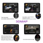 LONGRUF GPS Navigation for Car, Latest 2025 Map 7 inch Touch Screen Car GPS, Voice Turn Direction Guidance, Support Speed and Red Light Warning, Pre-Installed North America Lifetime map Free Update