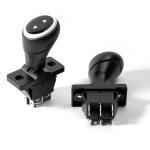 2PCS 6V 12V weelye Kids Bumper car Joystick Replacement Parts Forward Reverse Switch Joystick,Children's car Rotation 360 Degrees Toy car Push Rod Automatic Reset Switch