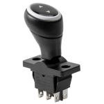 2PCS 6V 12V weelye Kids Bumper car Joystick Replacement Parts Forward Reverse Switch Joystick,Children's car Rotation 360 Degrees Toy car Push Rod Automatic Reset Switch