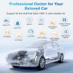 Check Engine Code Reader, Car Diagnostic Scanner, Vehicle Code Reader for Cars and Trucks, OBD 2 Scanner, T200