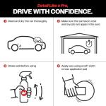 Malco Nano Care Banana Creme Wax - Deep Gloss Shine and Long-Lasting UV Protection/For Automotive, Marine and Industrial Finishes / 32 oz. (197732)