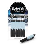 Refresh Your Car Air Freshener Vent Sticks, Lightning Bolt / Ice Storm Scent, 6 Pack