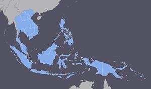 Southeast Asia GPS Map for Garmin Devices