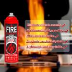 Mizuki Dog 1-Pack Portable Fire Extinguisher for Home – Small ABCK Fire Extinguisher Spray with Mounting Bracket – Ideal for Vehicle, Kitchen, house– Prevents Reignition, 8-in-1 Extinguishing Solution