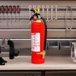 Ougist ABC Dry Powder Fire Extinguisher, 4.4 lb – 2-A:10-B：C Rated for Home, Office & Vehicle, Quick Release, Easy-Grip Handle, Ideal for Electrical & Grease Fires, Car Extinguisher, Model FF2KG