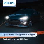 Philips Automotive Lighting 9005 CrystalVision Platinum Superior Upgrade Automotive Replacement Bright White Headlight Bulb, Fits Select High Beam, Low Beam, Fog Positions (2 Pack)