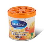 Auto Dynasty My Shaldan Japanese Room/Car Limonene Gel Natural Air Freshener Cans, Orange Scent, 80g