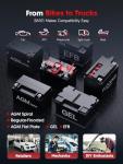 ANCEL BA101 Car Battery Tester, 12V Digital Automotive Alternator Meter Diagnostic Tool,100-2000 CCA Load Capacity, Charging & Cranking Analyzer for Truck, Boat, RV, Marine Vehicle, and More
