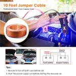 THINKWORK Car Emergency Kit for Teen Girl and Lady's Gifts, Pink Emergency Roadside Assistance kit with Pink Car Tool Set, 10FT Jumper, First Aid Kit, and More Ideal Pink Car Accessories Tool - E8