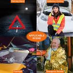 THINKWORK Car Emergency Kit for Teen Girl and Lady's Gifts, Pink Emergency Roadside Assistance kit with Pink Car Tool Set, 10FT Jumper, First Aid Kit, and More Ideal Pink Car Accessories Tool - E8