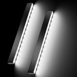 Turn Signal Switch Fog Lights Assembly Universal Car Accessories Sequential Turn Signals 12V LED Light Strip for Daytime Running Lights, Night Running Light, White Amber Flashing LED Light Bar for Car