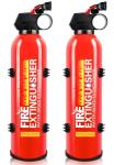 2 Pack Fire Extinguisher for Home with Wall Mount - 620ml Portable Fire Extinguisher for Car Vehicle Boat House Kitchen, Water-Based Fire Extinguisher for A, B, C, K Fire