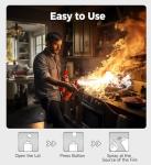 AmzBoom 3-Pack Fire Extinguisher for Home, Kitchen, Car, Camping & Electronics - ABC/K Class with Mounts - Portable, Long-Lasting.